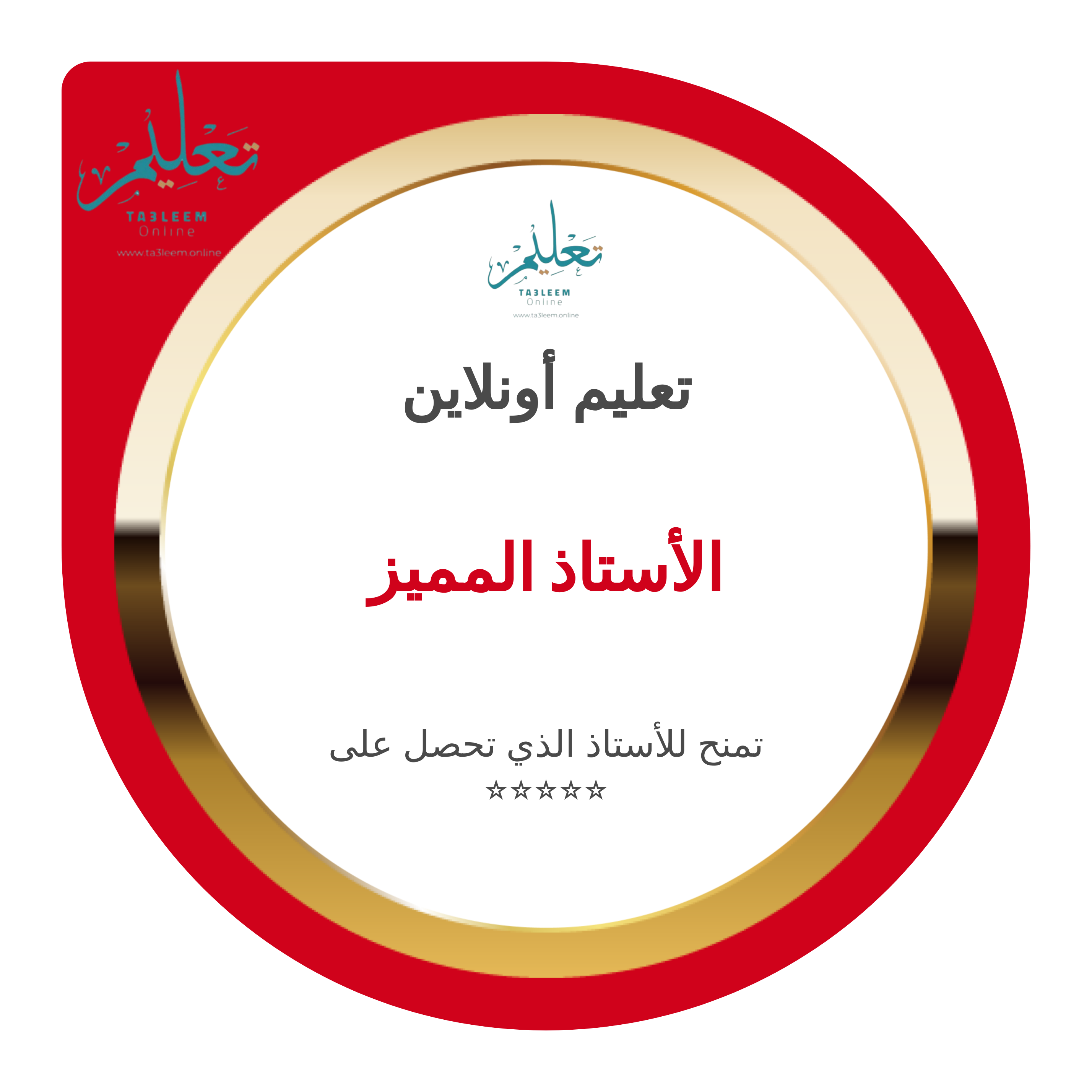 الأستاذ المميز